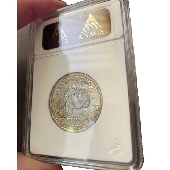 1979-P Wide Rim SUSAN B ANTHONY Dollar PCGS MS-64 - Picture 4 of 6